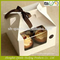 Clear Cheap Single PVC Plastic Cupcake Boxes